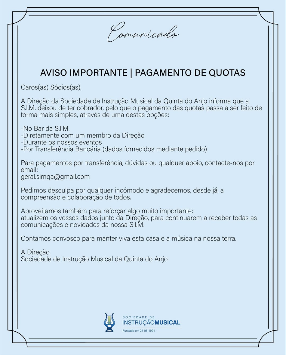 
          Pagamento de Quotas - Featured image
        